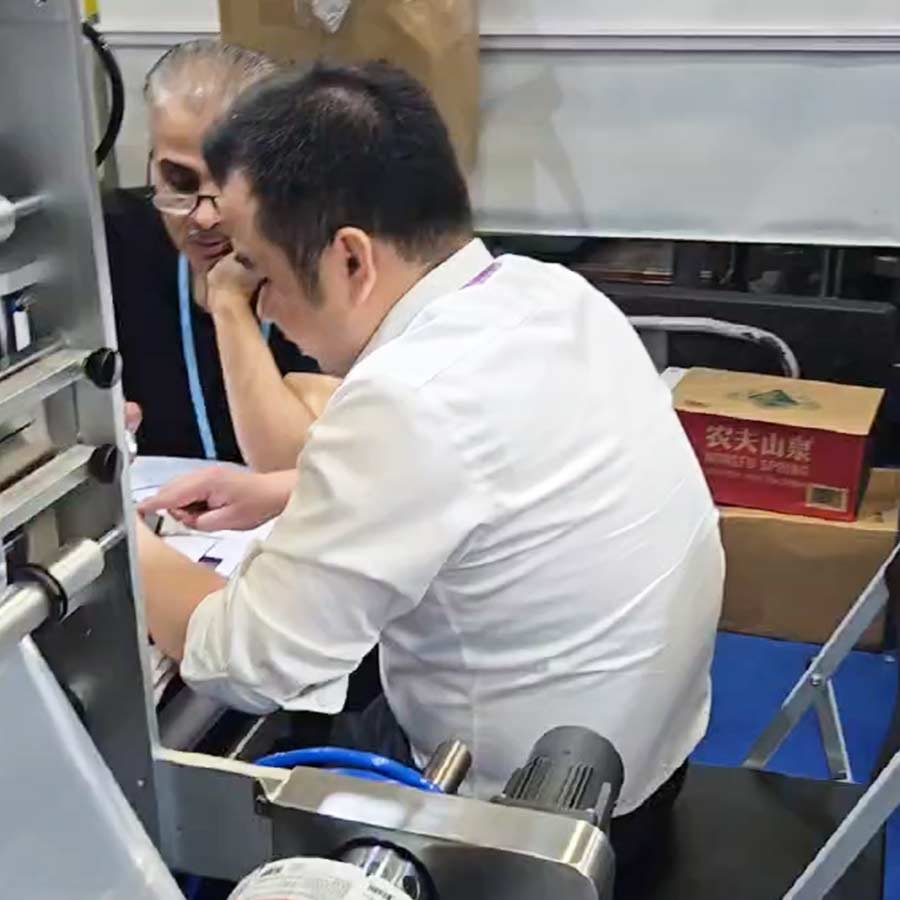 廣花智能廣交會現(xiàn)場